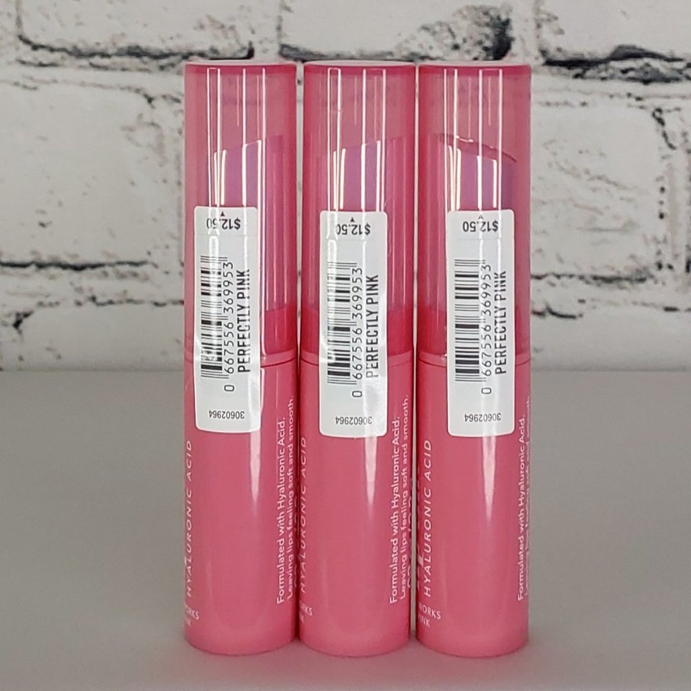 BATH & BODY WORKS 'PERFECTLY~PINK' NOURISHING LIP TINT 3-PIECE SET - Picture 6 of 14
